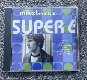 Mikel Erentxun Super 6 (CD, 2003) Rare, HTF Import Warner Music Enhanced Cd EUC - Foto 1 di 4