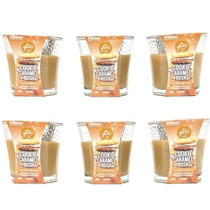 Glade Cookie Caramel Rush Limited Edition Kerzenglas Lufterfrischer 3,4 oz (6 Stück) - Bild 1 von 4