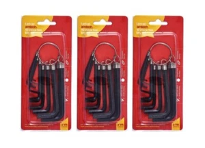 3 x Amtech 10 Piece Hex Key Set – The Ultimate Hex Power Trio! - Picture 1 of 2