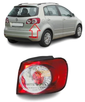 NEW FOR VW GOLF VI PLUS 2009-2013 REAR TAIL LIGHT LAMP RIGHT O/S OUTER LED - Image 1 of 3