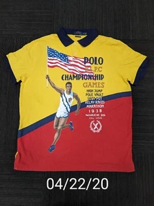 Vintage Polo Ralph Lauren T-Shirt XL RLPC Championship Games - Picture 1 of 9