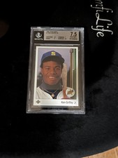 1989 Ken Griffey Jr Upper Deck #1 BGS 7.5 with (1) 9 and (2) 8.5!!