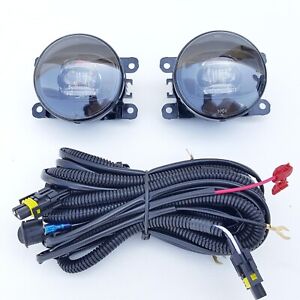 For 2005 Suzuki Swift+ LED Front Fog Driving Light Clear Lens with Wire 6000K