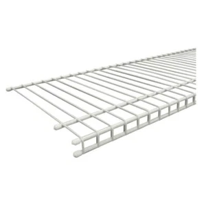 48 in. x 12 in. White Wire Closet Shelf NEW - Picture 1 of 5