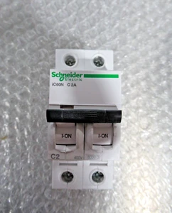 Schneider Electric iC60N C 2A NEW WITHOUT BOX (FREE SHIPPING) - Picture 1 of 4