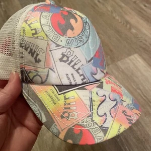 Billabong Australien Mütze Kappe Druckknopflasche Damen Trucker Erwachsene verstellbar mehrfarbig - Bild 1 von 7