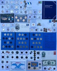 ESTATE LOT MASSIVE US Coin Collection,Currency,Graded,Foreigns,Gold,1800s,Silver - Picture 1 of 12