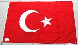The flag of Turkey  Country Banner FLAG (58X35CMS) , Out door flag - Picture 1 of 6