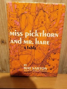 May Sarton~ Miss Pickthorn and Mr Hare ~1966 HC DJ First edition, Ex Lib - Picture 1 of 6