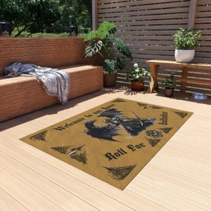 Roll for Initiative Indoor Outdoor Rug 24"x36", 36"x60", 48"x72" - Picture 1 of 13