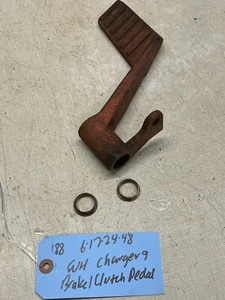 1968 Wheel Horse Charger 9 Tractor Model 1-7931 Clutch Brake Pedal With Bushing - Picture 1 of 3