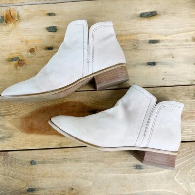 Botas Aldo Geria al Tobillo Cuero Rosa Pálido Pull On Para Mujer 8.5 Pastel Suave Foto 1 de 4