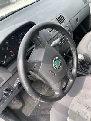 Fabia 6Y Lenkrad 4-Speichen 6Y0419091C E74 Leder Lederlenkrad -ohne Airbag - Bild 1 von 4