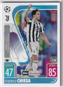 Topps Match Attax Champions League 21/22 No. OD10 Federico Chiesa On Demand - Picture 1 of 1
