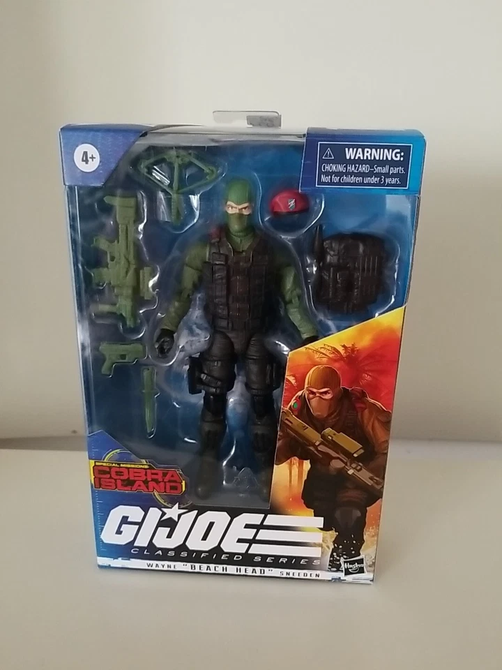 G.I. Joe Classified 10 Cobra Island BEACH HEAD 6" Hasbro