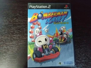 SONY HUDSON Bomberman Kart Sony PS2 PlayStation 2 Japanese Video Game USED - Picture 1 of 2