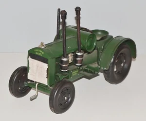 Modellino Di Trattore D'epoca Marca Hanomag Trattore Modello L 33 Cm - Foto 1 di 4