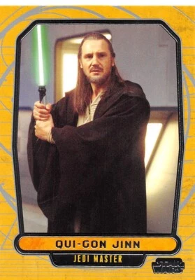 2012 Topps Star Wars Galactic Files #2 Qui-Gon Jinn Jedi Master 🌌 - Image 1 of 3