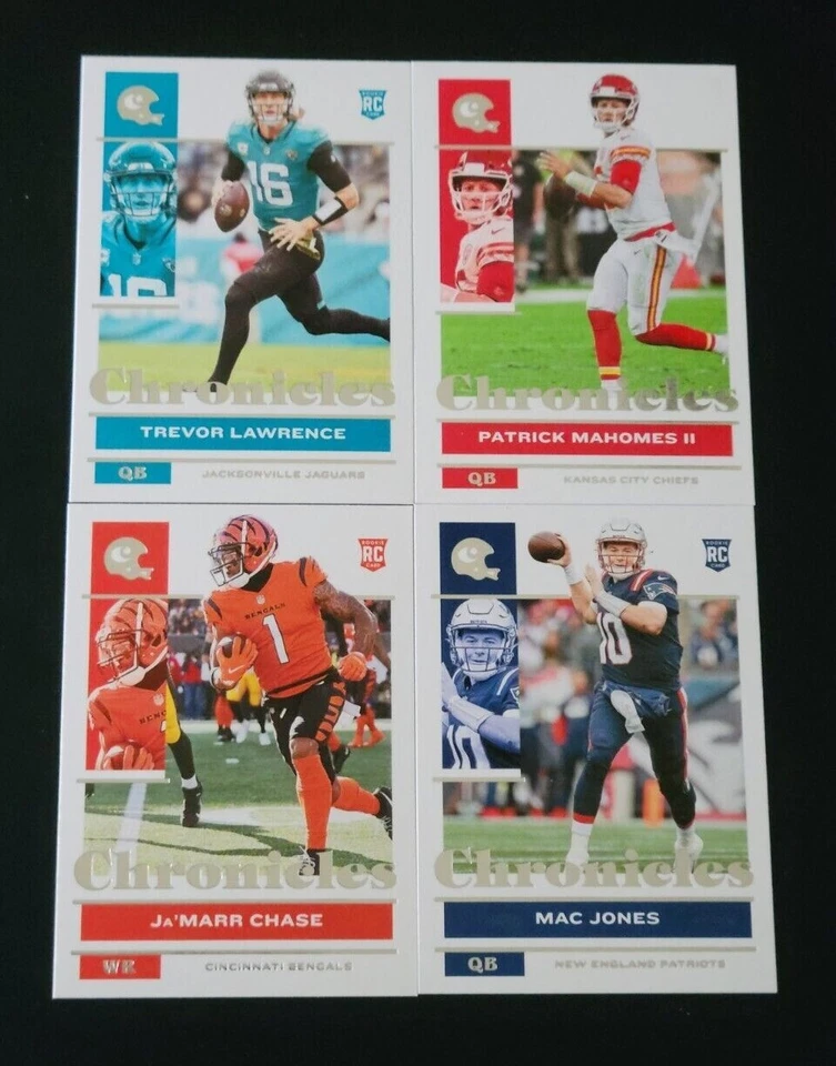 2021 Panini Chronicles Football BASE 1-100 with Rookies You Pick Your Card - Image 1 of 1