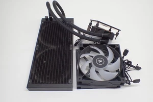 EKWB ELITE-280 AIO Elite 280mm AMD Liquid Cooler EK-Vardar 140mms *READ* - Picture 1 of 6