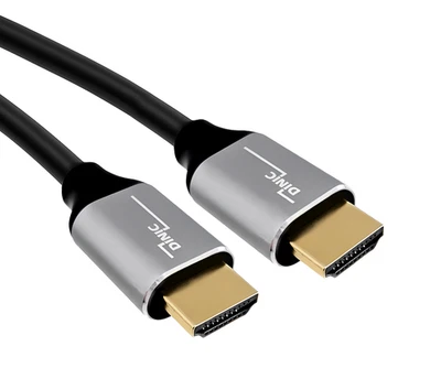 HDMI 2.0 Kabel, 2xStecker Aluminiumgehäuse, 4K@60Hz, 3D, HDR, DINIC Polybag, 10m - Bild 1 von 4