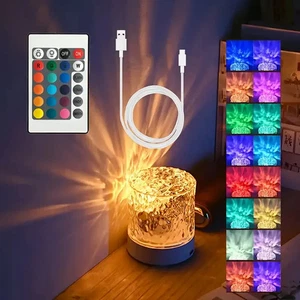 Cristal Regulable LED LUCES NORTEÑAS Luz Ambiental Nocturna Proyección USB - Imagen 1 de 8