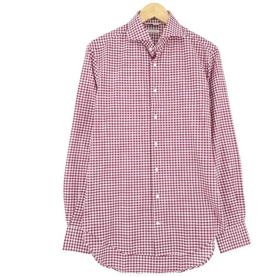 Suitsupply Camicia Da Uomo Br7 Taglia 16 41 A Righe Formale Ufficio - Immagine 1 di 4