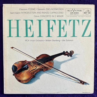 1S ~ CHAUSSON / SARASATE Violin HEIFETZ / RCA LM 2069 Mono Indy SD Tested EX - Image 1 of 4