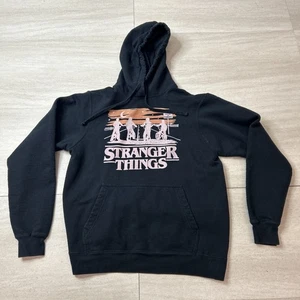 Stranger Things Netflix Sweatshirt Hoodie Schwarz Größe M - Bild 1 von 5