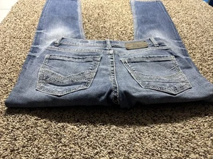 JEANS UOMO DESIGN DRITTO ALEC FIBBIA BKE 30X28 - Foto 1 di 4