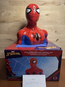 Marvel Spider-Man geformte Keramik Keksdose BioWorld Vandor Spiderman Avenger - Bild 1 von 24