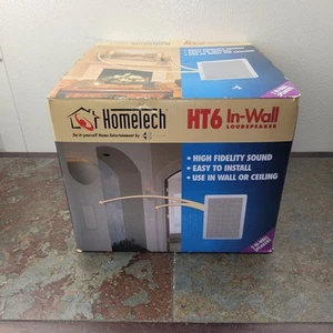 HomeTech HT6 In Wall Loudspeaker Set DYI Easy Install Home Entertainment - Picture 1 of 9
