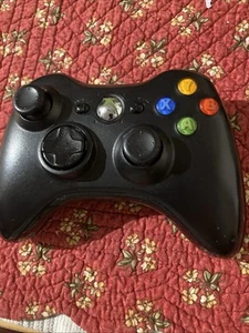 Mando Inalámbrico Oficial Microsoft Xbox 360 Negro Original SIN PROBAR - Imagen 1 de 5