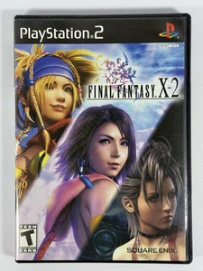 Final Fantasy X-2 Cib Sony PlayStation 2 2003 PS2 Black Label Komplett - Bild 1 von 4