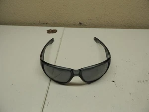 Oakley Big Taco Crystal Black Frame Black Iridium Lens OO9173-02 Silver Icons - Bild 1 von 10