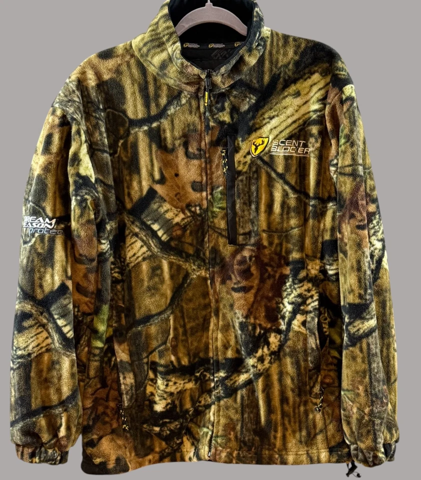 Scent Blocker Dreamseason Protect Fleece Jacket Mossy Oak Size M Men - Image 1 of 4