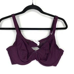 Cacique BH Damen 38C leichtes T-Shirt verstellbare Träger lila *MUSTER - Bild 1 von 5