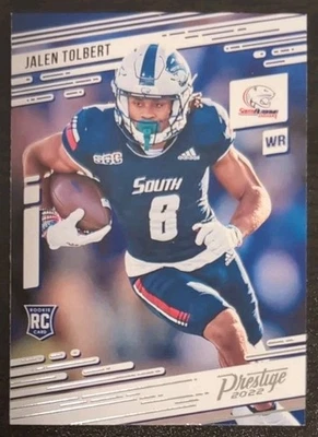 Jalen Tolbert #19 2022 Panini Chronicles Draft Picks Prestige Rookie Card RC - Image 1 of 2