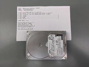 IBM Deskstar 120GXP 40GB IDE Hard Drive 3.5in ~ Fully Wiped and Tested - Picture 1 of 4