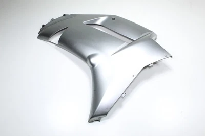 2007-2008 KAWASAKI NINJA ZX6R LEFT MID UPPER SIDE FAIRING COWL OEM SILVER Q83 - Image 1 of 4