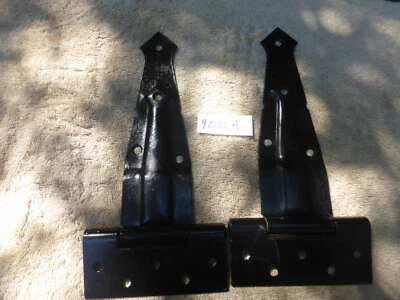 DUAS dobradiças de ponta de flecha vintage antigas de ferro 12 x 3 92022 A - Imagem 1 de 4