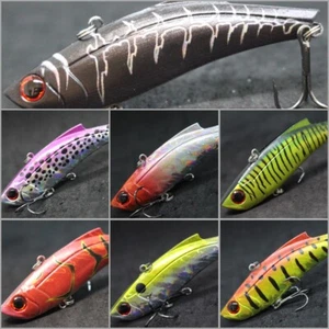Señuelo de pesca Crankbaits sin labios lubina pesca señuelo 3 1/2 pulgadas 6/7 oz hundimiento L676 - Imagen 1 de 101