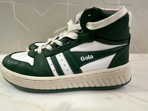 Gola X Zara Collab Kid’s Retro Looking High top Sneakers - US Sz 2.5/3, EU Sz 34 - Picture 1 of 7