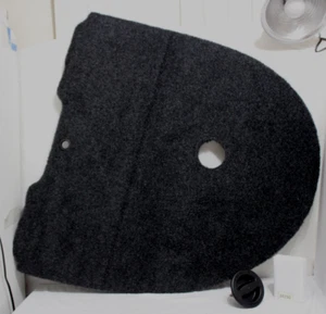 1992-2002 CADDY ELDORADO SPARE TIRE FLOOR COVER CARPET LINER & SCREW DOWN KNOB - Foto 1 di 16