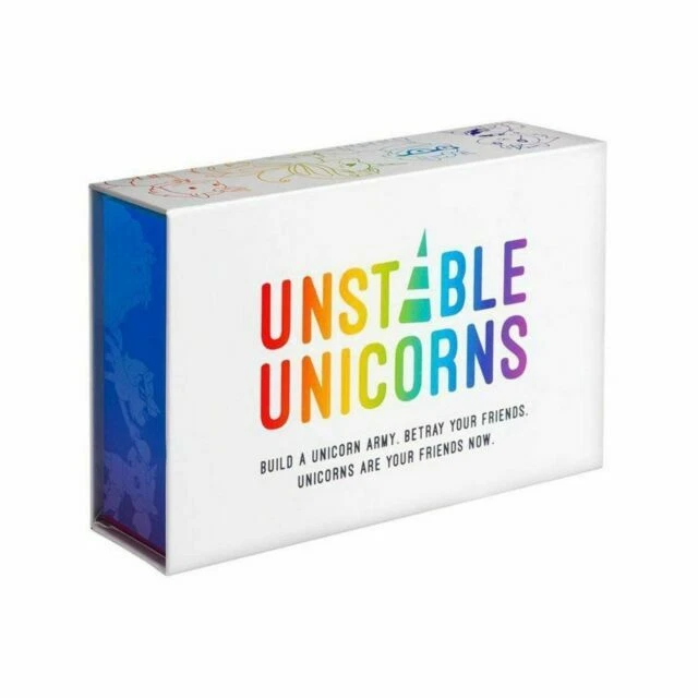 TeeTurtle TEE3678UUBSG1 Unstable Unicorns Card Game