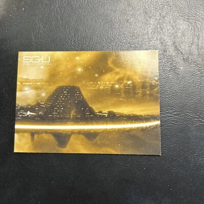 Jb17 Stargate Universe SG-U 2010 #71 Lista de verificación Temporada Uno Destino Foto 1 de 2