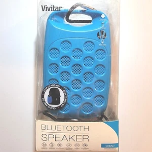Bluetooth Speaker Portable Carabiner Vivita Infinite Cobalt Blue Limited Edition - Picture 1 of 5