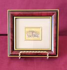 1992 ITALY~Artistic~ Holiday~ Special Edition~ 23 Karat Gold Leaf ~Mini Picture