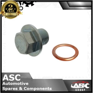 Oil Sump Drain Plug Bung with Seal - fits Toyota Auris, Celica, Corolla, Yaris.. - Picture 1 of 1