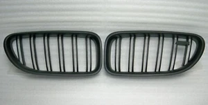 MIT Front Grille Matte Black M6 Look FOR '12-'17 BMW F06 F12 F13 650i 640i - Imagen 1 de 4